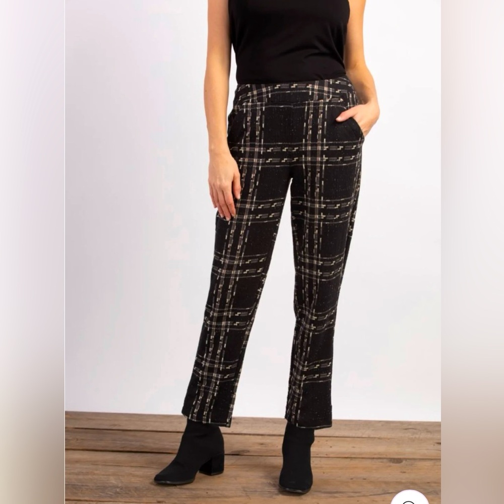 NWT! Parisian Plaid pants by Habitat